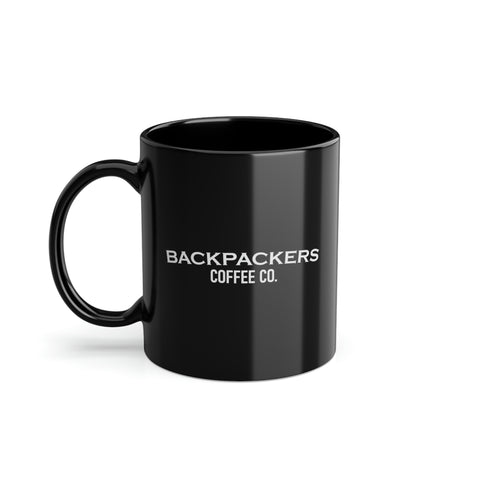 Black Coffee Cup, 11oz